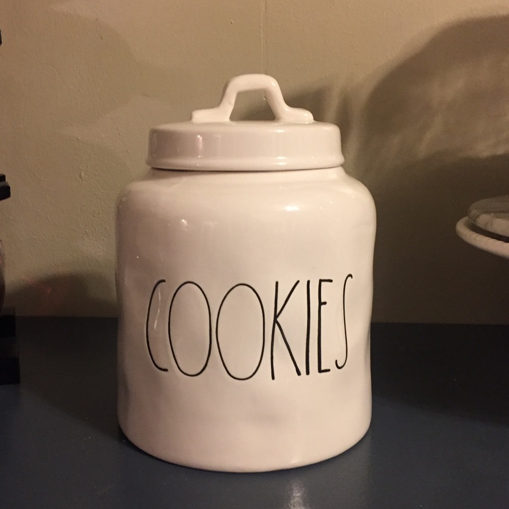 Rae Dunn cookies canister